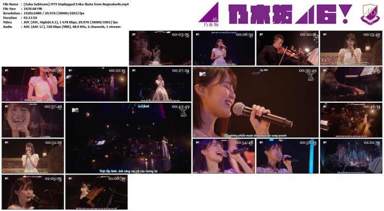 [Zaka Subteam] MTV Unplugged Erika Ikuta from Nogizaka46.mp4
